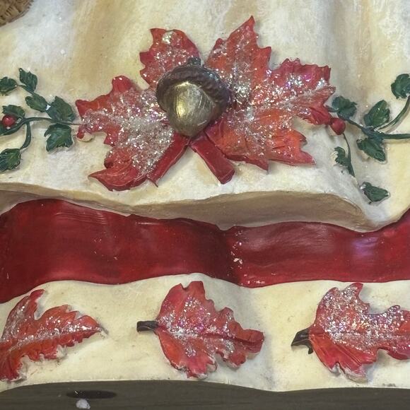 Christopher Radko Woodland Winds Nana Leaf Limited Vintage 1999 Numbered 40/2500 - Picture 11 of 13